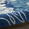 thumbnail image 6 of Nourison Passion Floral Navy/Ivory Area Rug, 6 of 11