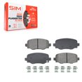 thumbnail image 1 of SIM Rear Semi-Metallic Disc Brake Pads SIM-1809 for Car Jeep Renegade Dodge Hornet Fiat 500X, 1 of 8