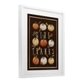 thumbnail image 3 of Stupell Industries Give Thanks with Varied Pumpkins White Framed Print Under Glass, design by Elizabeth Tyndall, 16 x 13, 3 of 10