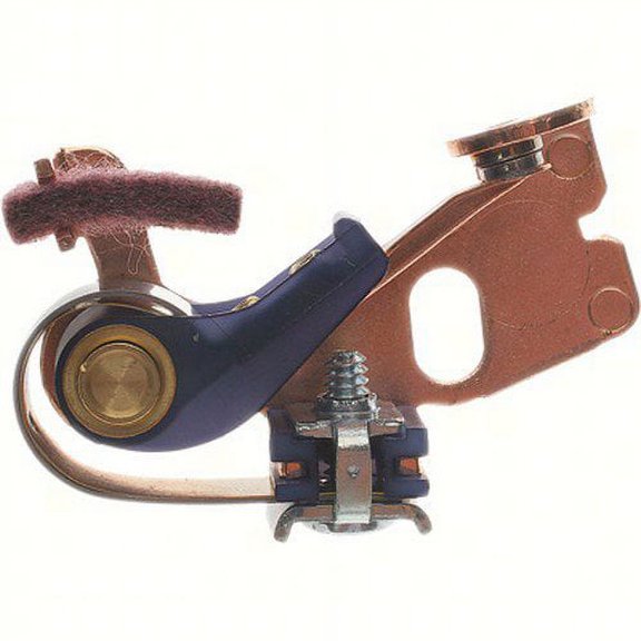 Standard Motor Products Blue Streak Ignition Points Set with LubriWick, Ventilated Contacts & Copper Shunt for V-Twin (MCDR2240X)