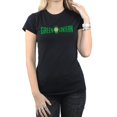 thumbnail image 3 of DC Comics T-Shirt en Coton Logo Texte Lanterne Verte pour Femmes, 3 of 5