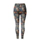 thumbnail image 5 of WILLBEST Leggings de Moda Para Mujer, Cintura Alta, Estampado Floral, Pantalones de Yoga Para Correr, Fitness, Ropa Informal Para Navidad y Uso Diario. Mediana, 5 of 5