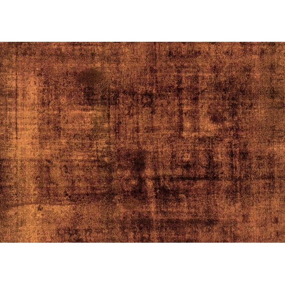 Ahgly Company Indoor Rectangle Persian Orange Bohemian Area Rugs, 5' x 7'