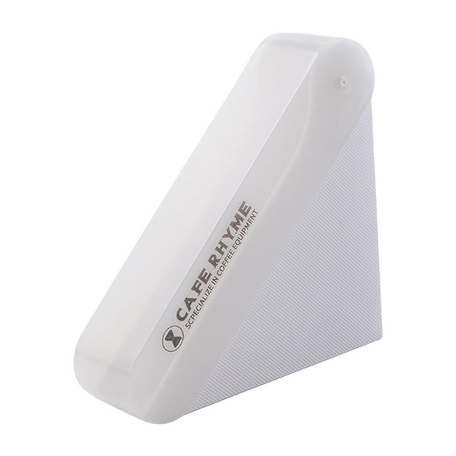 Soporte para filtro de café, contenedor de almacenamiento de papel de café, puede contener 60 filtros de papel, dispensador de servilletas de estante blanco perfecl Soporte para filtros de café