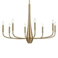 thumbnail image 4 of 52526CPZ Kichler Lighting Deela - 8 Light Chandelier-27 Inches Tall and 36 Inches Wide-Champagne Bronze Finish, 4 of 12