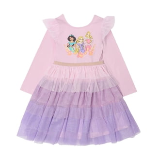 long sleeve disney princess tutu dress Disney Lilo and Stitch Angel Girls Long Sleeve Tulle Dress for Little Kids to Big Kids