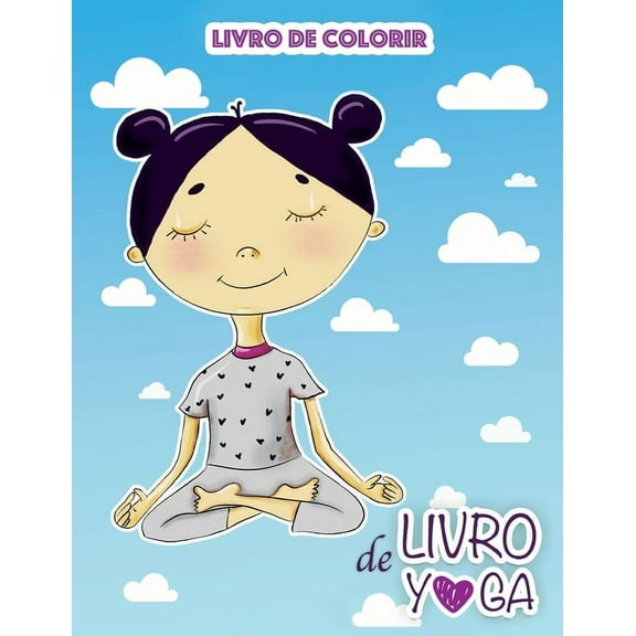Livro de Yoga: Livro de colorir (Paperback)