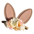 thumbnail image 2 of Hair Hoop Diadema con de conejo para fiestas de cumpleaños Amarillo cro Zulema Aro de pelo con orejas de conejo, 2 of 7