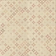 thumbnail image 1 of Ahgly Company Machine Washable Indoor Square Transitional Moccasin Beige Area Rugs, 6' Square, 1 of 7