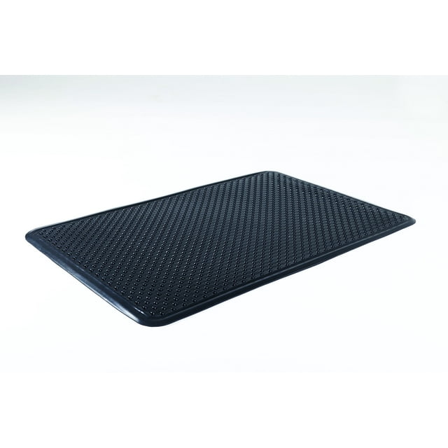 ES Robbins Feel Good Anti-Fatigue Vinyl Mat, 2-Feet by 3-Feet 3/8-Inch, Black