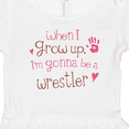 thumbnail image 4 of Inktastic Wrestling Future Wrestler Girls Girls Toddler Dress, 4 of 5