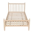 thumbnail image 4 of Cama de madera DUDUK individual con cabecera Moderna, 4 of 5