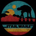 thumbnail image 2 of Mens Star Wars AT-AT Retro Circle Sweatshirt, 2 of 4