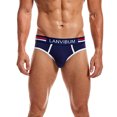 thumbnail image 4 of Sngxgn Men's Underwear Boxer Briefs Regular Long Mens Boxer Briefs Underwear Men(Navy,M), 4 of 5