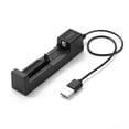 thumbnail image 1 of Btafrte Cargador Batería Litio USB Portátil Carga Rápida Batería 18650, 1 of 10