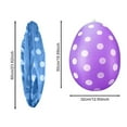 thumbnail image 5 of Sylvtty 19" Inflatable Easter Eggs Decorations Giant Easter Egg Ornament Colorful Eggs Outdoor Yard Decor for Living Room Office Garden Lawn, 5 of 7