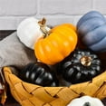 thumbnail image 4 of 12PCS Mini Pumpkins Home Garden Decoration Fake Fruits Foam For DIY Artificial Foods Vegetables, 4 of 15