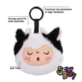 thumbnail image 6 of Scary Beary Moonbeamy Collectible Plush Keychain Pouch – Cute Cow Bag Charm, Mini Zipper Pouch for Earbuds & Small Accessories, Kawaii Plush Backpack Clip, Vinyl Face Character, 3.5 Inches, 6 of 11