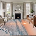 thumbnail image 3 of Ocean Sunset Area Rug 5x8 FT, Non Slip Bedroom Throw Carpet, Summer Beach Shore Sky Sun Scenery Washable Soft Floor Carpet Non-Shedding Rug for Living Room Nursery Dorm Office, 3 of 9