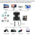 thumbnail image 3 of HDMI to VGA Adapter with Audio 1080P HDMI Female to VGA Male Converter Adapter 3.5mm Audio Cable for TV Stick, Roku, Laptop, PC, Projector, TV, Monitor, Digital Camera, Etc, 3 of 8