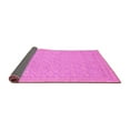 thumbnail image 2 of Ahgly Company Indoor Square Oriental Pink Modern Area Rugs, 7' Square, 2 of 4