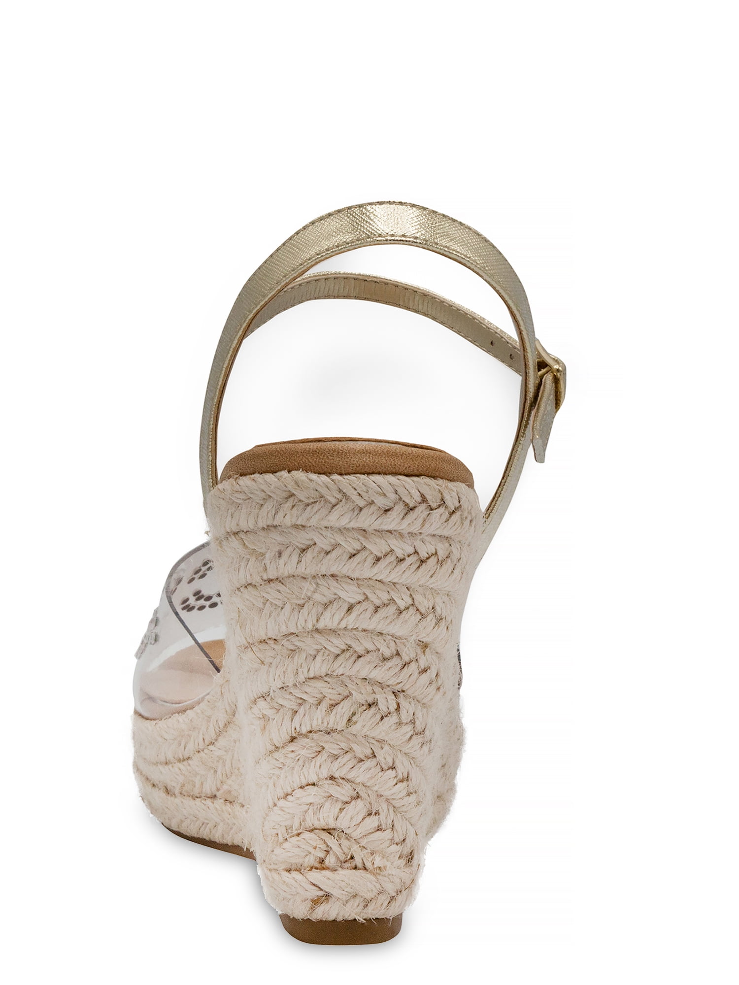 Juicy Couture Women's Cristall Espadrille Wedge Sandal