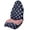 American Flag, variant on POLERO Car Seat Towel Cover Washable Microfiber, Compatible with Van Truck Seat, for SUVs Trucks Cars, Pink Strawberry Print