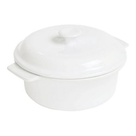 UPC 048676959246 product image for Anchor - Casserole with cover - 0.9 gal - white | upcitemdb.com