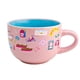 thumbnail image 2 of Taza Jumbo Bitono Multiusos Ambient 21 Diseño Barbie 65 Aniversario Global Icon 820 ml Rosa/Azul, 2 of 3
