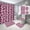 D, variant on Leopard Print Gold Bow Shower Curtain Set 4 Piece, Chic Animal Print Bathroom Decor with Velvet Bath Mats, Waterproof Polyester Shower Curtain for Modern Bathroom Accessories