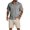 Gray, variant on Summer Simple Men's Shirt Sets Casual Comfortable Loose Thin Without Hooded Short Sleeve Two-Piece Set Fashion Urban Leisure Sports Suits