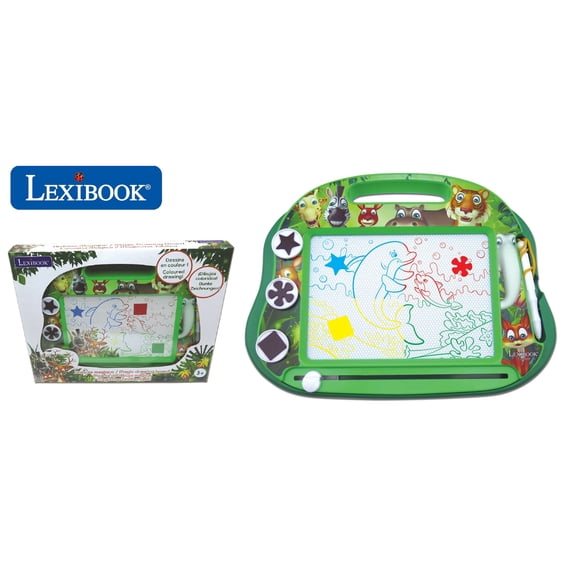 The Animals Magnetic Multicolor Drawing Board with accessories A5 Format