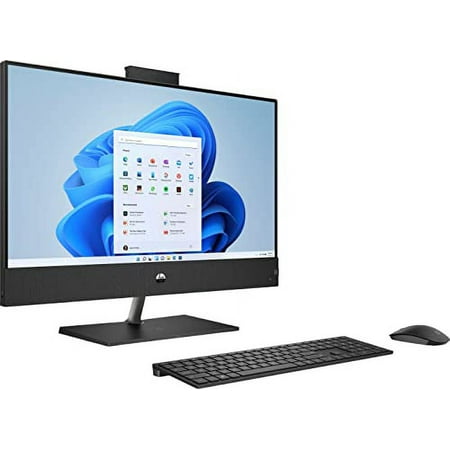 HP Pavilion 27 Touch Desktop 2TB SSD 64GB RAM Win 11 PRO (Intel Core i9-11900K CPU with Turbo Boost to 5.30GHz, 64 GB RAM, 2 TB SSD, 27-inch FullHD Touchscreen, Win 11 Pro) PC Computer All-in-One