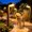 Brown, variant on 8 Pack Solar Pathway Lights Outdoor, LED Solar Lights Outdoor , Modern Path Light for Yard Garden Walkway Driveway Lawn, Black