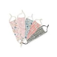 thumbnail image 2 of 5-Pack Fashionable 100% Cotton Face Masks with Adjustable Ear Loops- Many Prints, 2 of 2