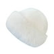 thumbnail image 4 of Gorro , gorro ruso para mujer, gorro de piel sintética para invierno, para senderismo, viajes en climas fríos Blanco, 4 of 8