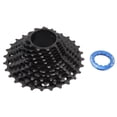 thumbnail image 1 of Cassette de bicicleta de 11 velocidades 28T Cassette de ciclismo ligero y silencioso de acero de alta resistencia con rosca precisa para bicicleta de carretera, 1 of 10
