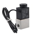 thumbnail image 1 of Válvula solenoide eléctrica, 2V025‑06 Válvula electromagnética silenciosa sin aceite de 2 posiciones y 2 válvulas electromagnéticas diseñadas para profesionales NikouMX herramienta, 1 of 8