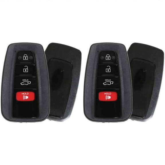 Replcament Smart Key Fob for Toyota RAV4 2019-2021 FCC HYQ14FBC Part Number 8990H-0R030 8990H0R030 Pack of 2