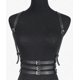 thumbnail image 5 of 1 arnés corporal de cuero sexy para mujer, accesorio gótico para disfraces de festivales y fiestas., 5 of 5