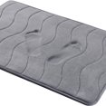 thumbnail image 1 of HLONK Large Bathroom Rugs Non Slip  Memory Foam Bath   PVC Dot Bottom Quick Dry Bath Rug Runner  Absorbent Shower  for Bathroom Floor Tub  24 x 36 Inch  Gray, 1 of 10