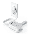 thumbnail image 2 of Multipletoma Extension 2 Tomas 2 Usb 1 Tipo C 1.2m Xtellar blanco, 2 of 3