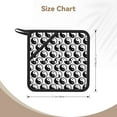 thumbnail image 3 of Sikiie Yin Yang Pot Holders Kitchen Insulation Mats Heat Resistant Pot-Holder Oven Anti-Scald Pads for Cooking Baking, 7.1*7.1inch, 3 of 8