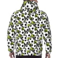 thumbnail image 3 of Bingfone Soccer and Football Men's Drawstring Hoodie Long Sleeve Pocket Sweatshirts-Large, 3 of 6