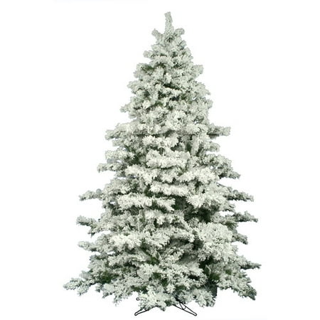 The Holiday Aisle Flocked Alaskan 9 White Pine Artificial Unlit Christmas Tree With Stand The Holiday Aisle Flocked Alaskan 9 White Pine Artificial Unlit Christmas Tree With Stand