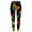 Z01_Black, variant on Women's Carnival Print Leggings Casual Wear Festive Pattern Yoga Pants Workout Leggings for Women 4-Orange，S