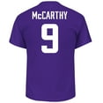 thumbnail image 3 of Men's Fanatics J.J. McCarthy Purple Minnesota Vikings  Big & Tall Name & Number T-Shirt, 3 of 3