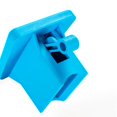 thumbnail image 3 of Splihome Folding Bike Front Carrier Rack Holder Adapter Bike Bag Holder For Brompton Bike blue, 3 of 9