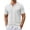 White, variant on Mens Vacation Shirts - Collared Short Sleeve Knit Casual Button Down Shirts -