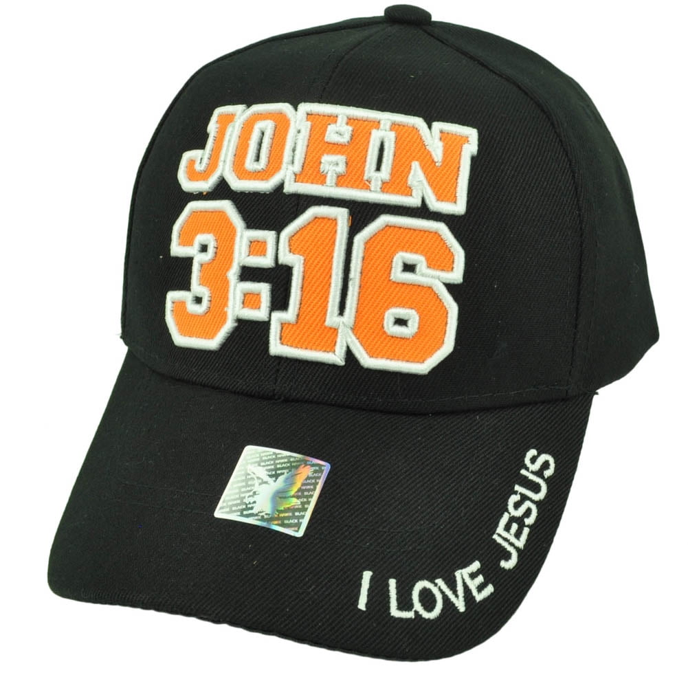 JOHN 3:16 RELIGIOUS AND FAITH CAP NEW BASEBALL CAP